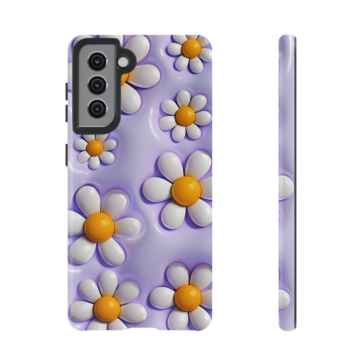 Daisy Floral Phone Case - Tough Cases for Flower Power Vibes