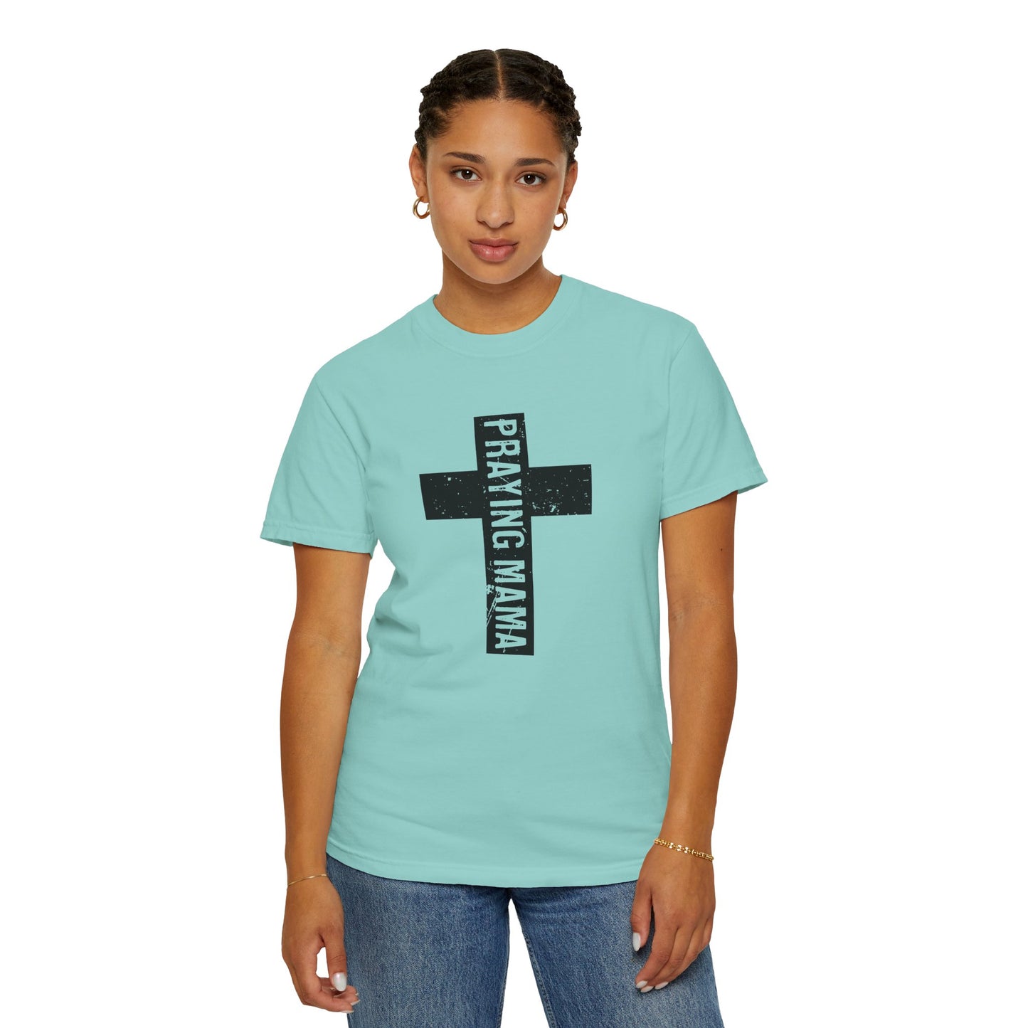 Praying Mama Graphic Unisex T-Shirt - Faith-Inspired Apparel for Moms