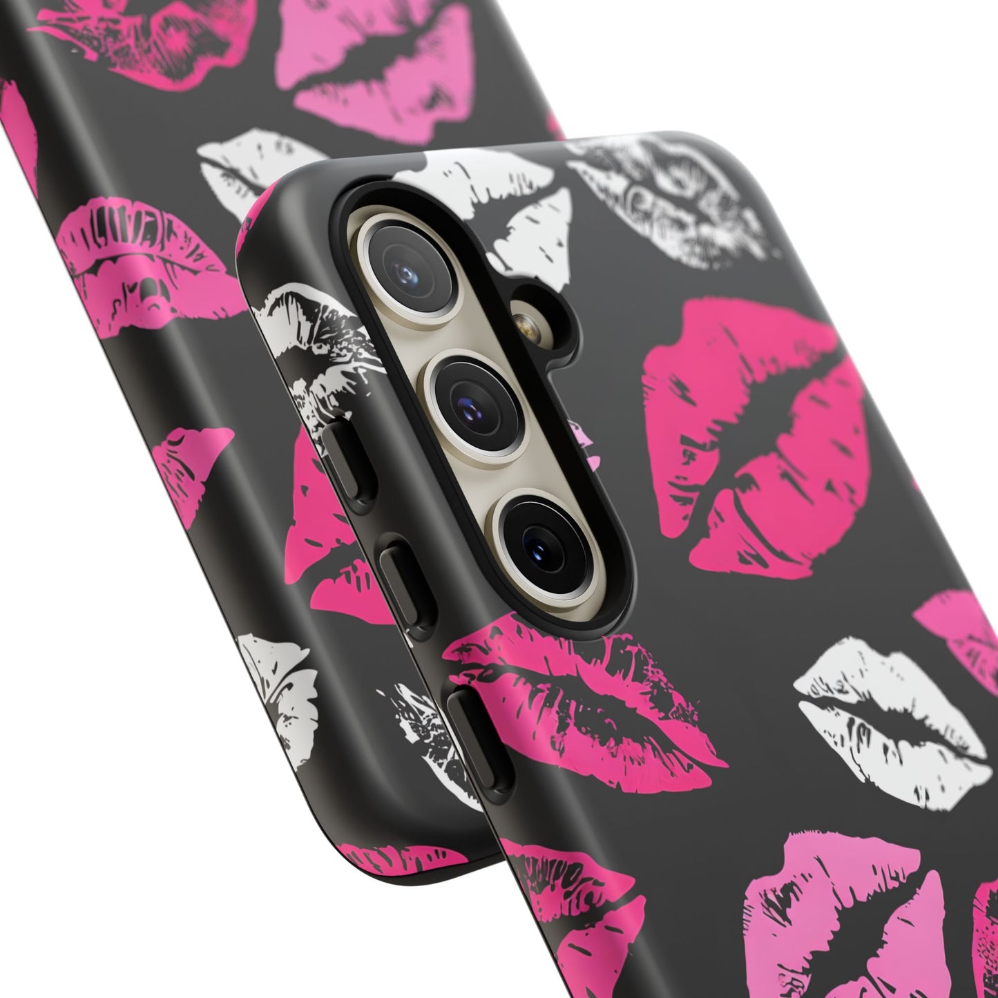Lips Print iPhone Case - Stylish Tough Phone Cover