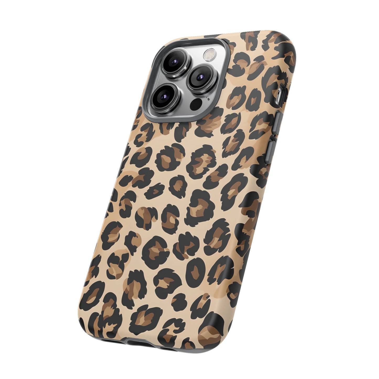 Wild Leopard Print Phone Case - Tough Protection for Animal Lovers