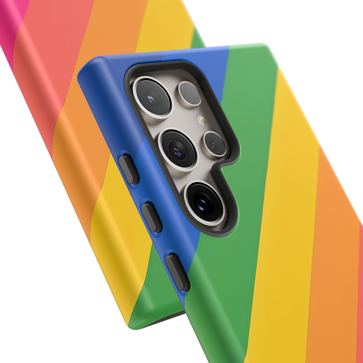 Vibrant Rainbow Phone Case - Tough & Stylish