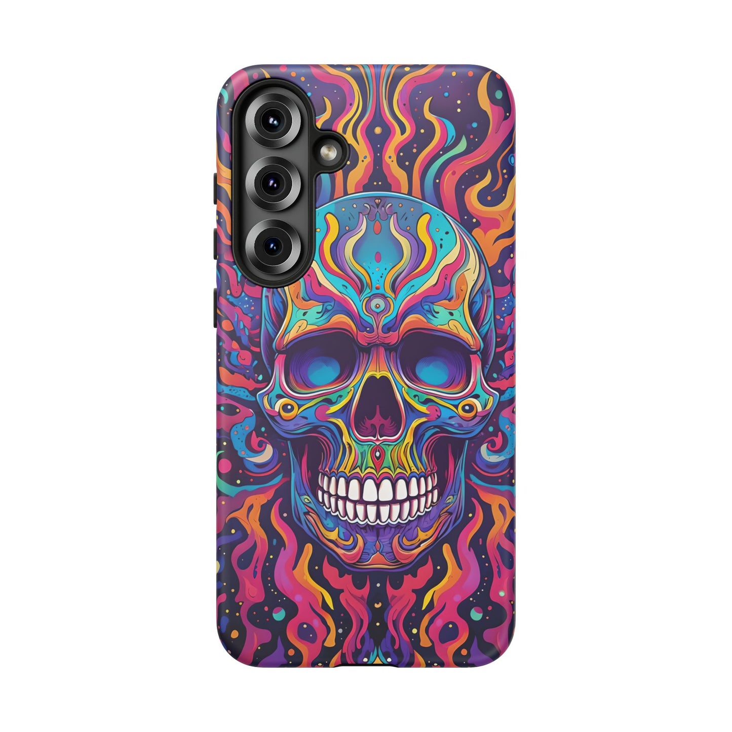 Colorful Skull Phone Case - Tough Cases for Bold Personalities