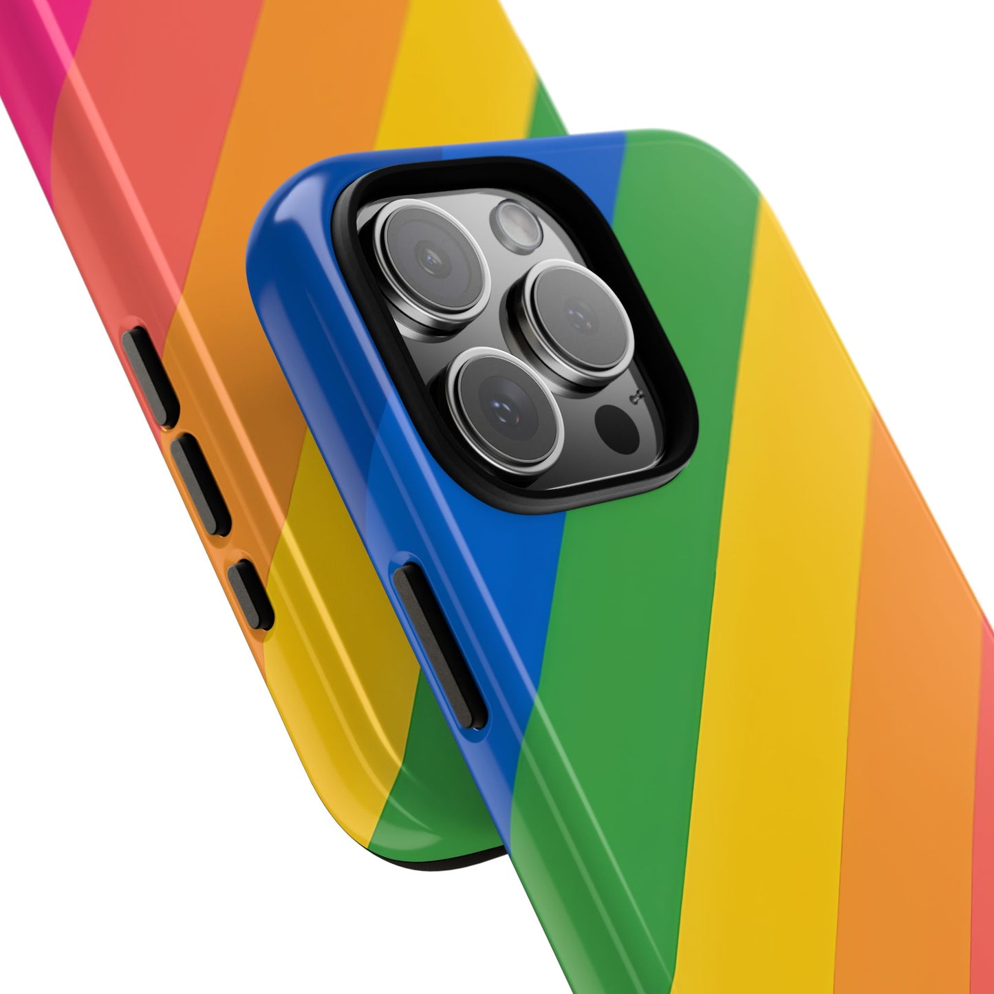 Vibrant Rainbow Phone Case - Tough & Stylish
