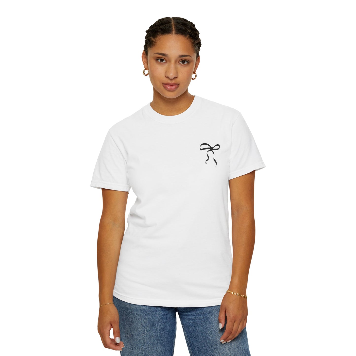 Inspirational Unisex Garment-Dyed T-Shirt - "but God made a way"