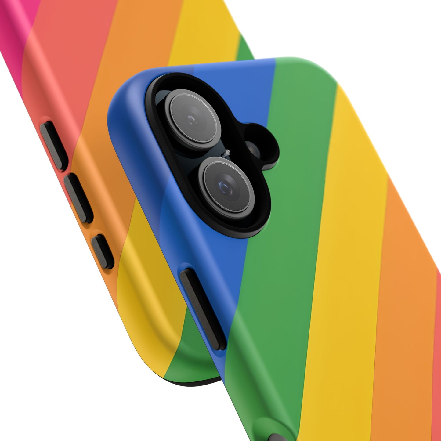 Vibrant Rainbow Phone Case - Tough & Stylish