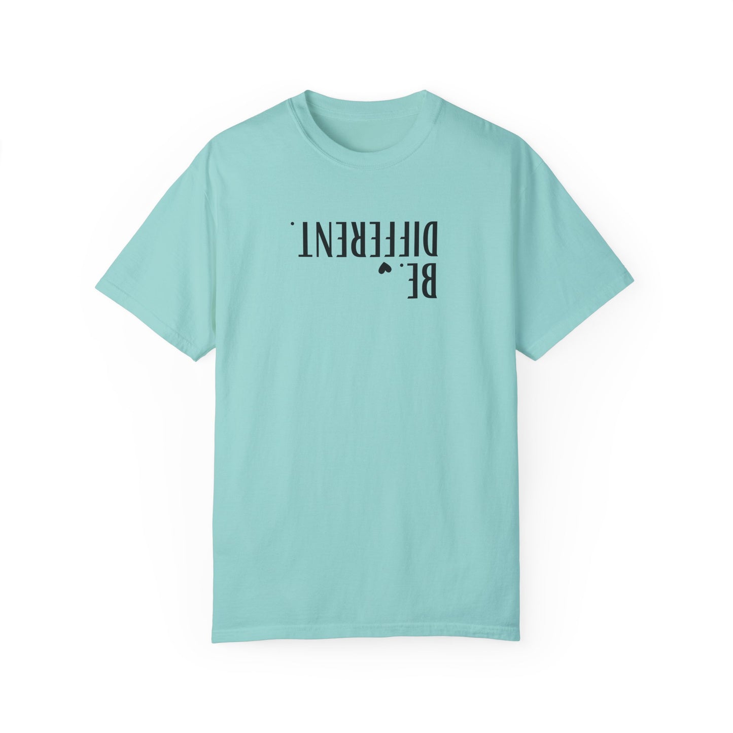 Unisex Garment-Dyed 'Be Different' T-shirt - Comfortable & Casual Style
