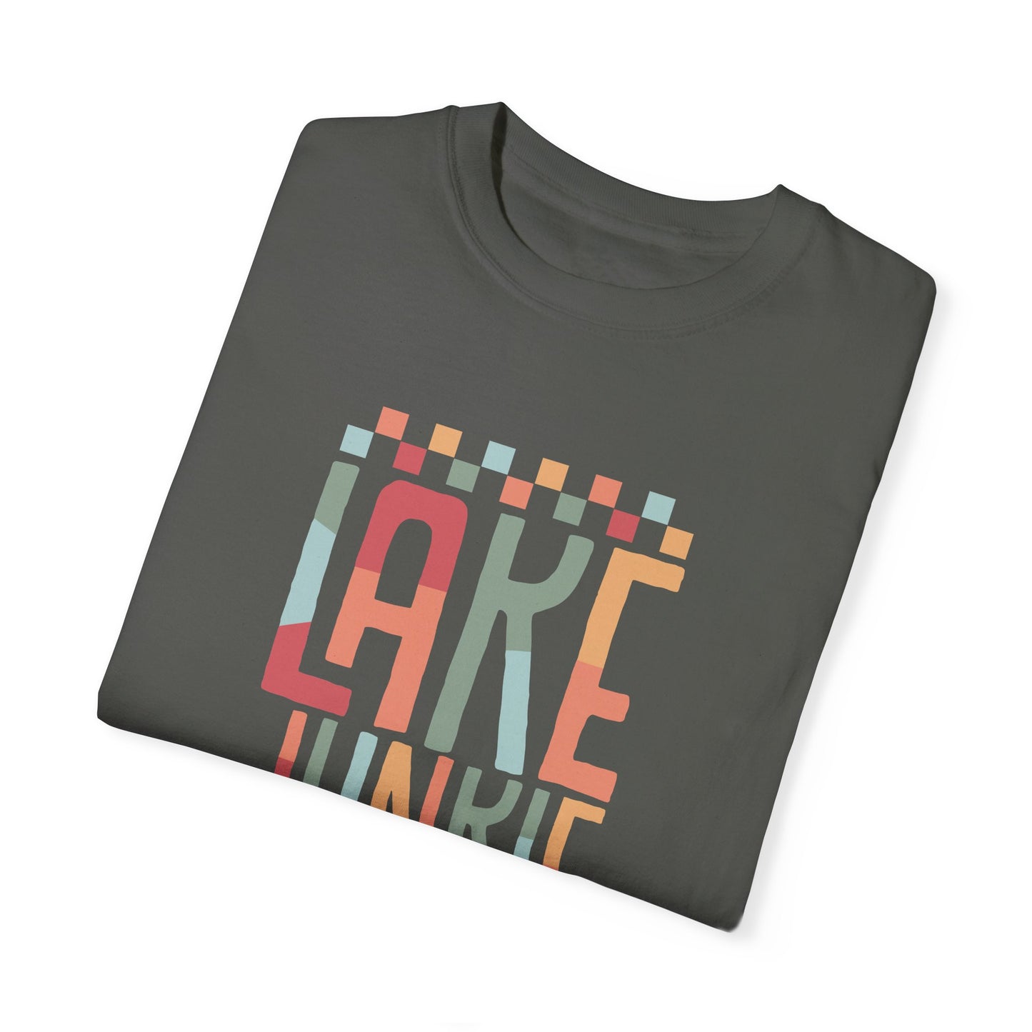 Lake Junkie Unisex Garment-Dyed T-Shirt - Perfect for Lake Lovers and Summer Adventures