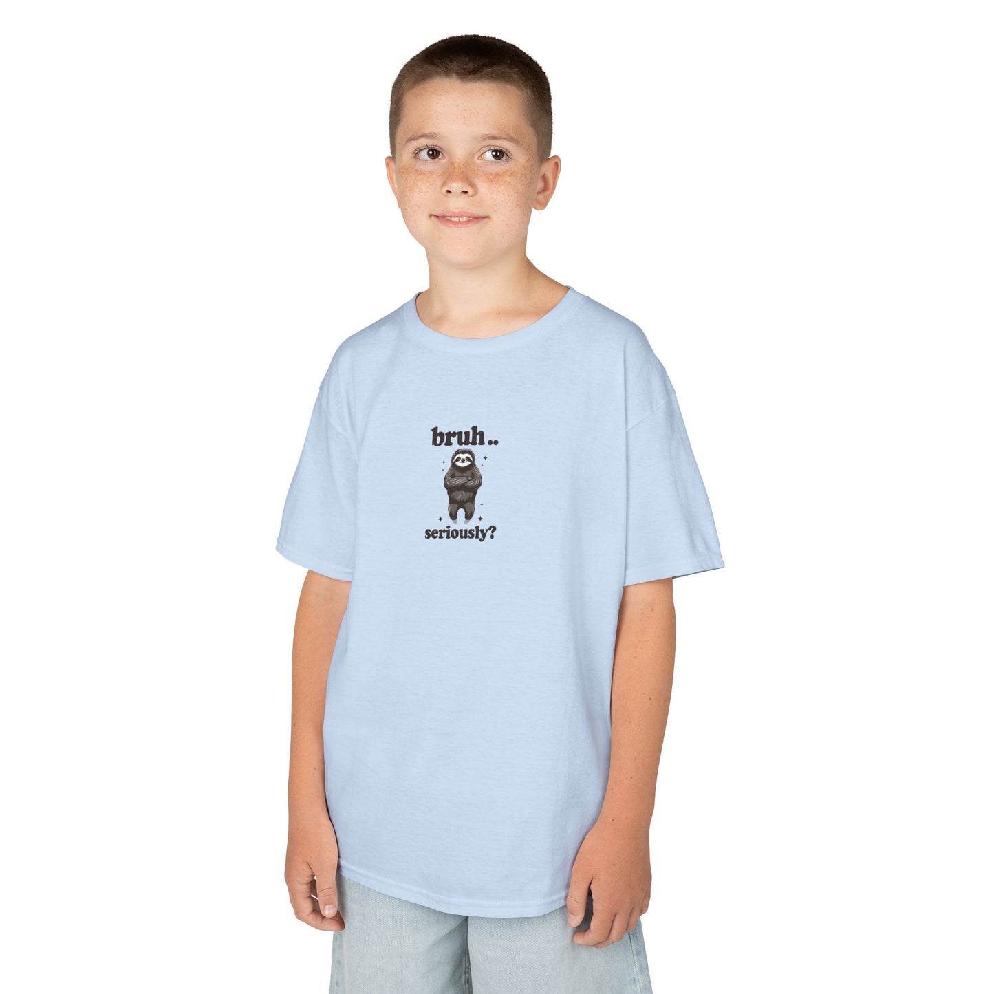 Funny Kids T-Shirt - 'Bruh.. Seriously?'