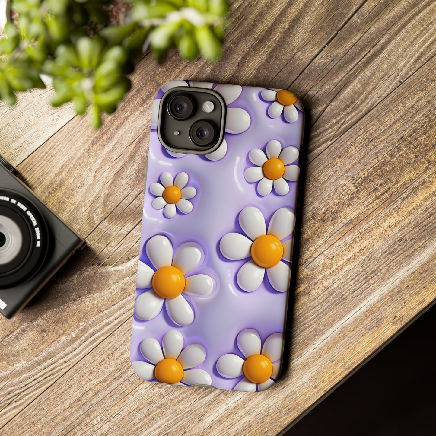 Daisy Floral Phone Case - Tough Cases for Flower Power Vibes