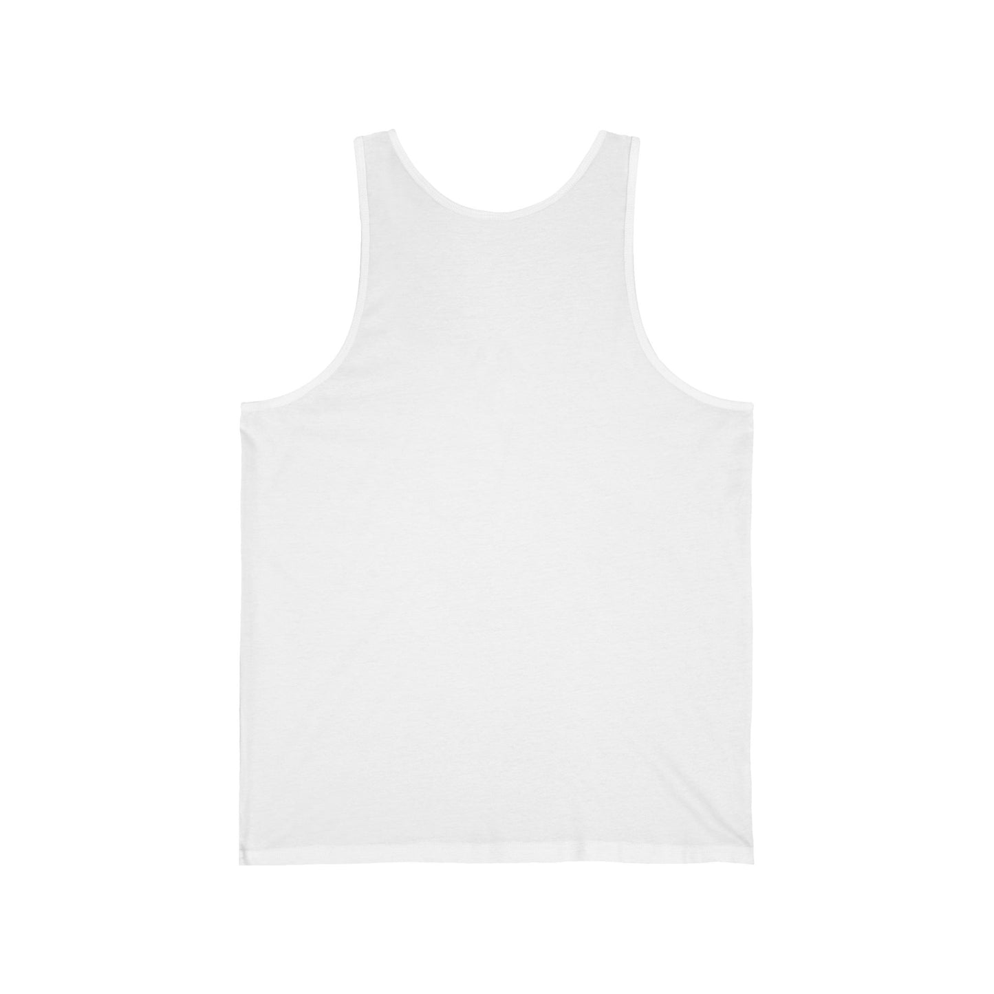 Hustle Hard Unisex Jersey Tank - Fun Flower Design