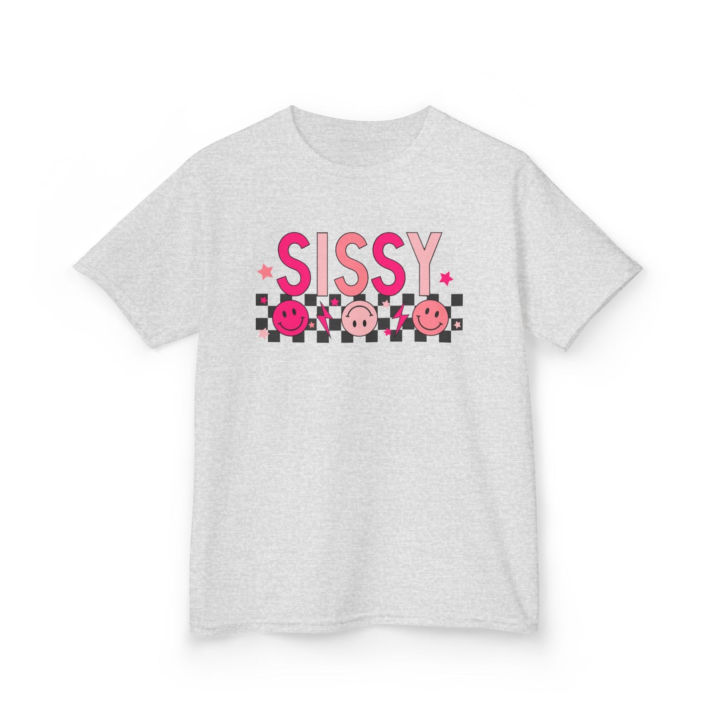 Kids 'Sissy' Heavy Cotton Tee - Fun & Playful Graphic T-Shirt for Youth