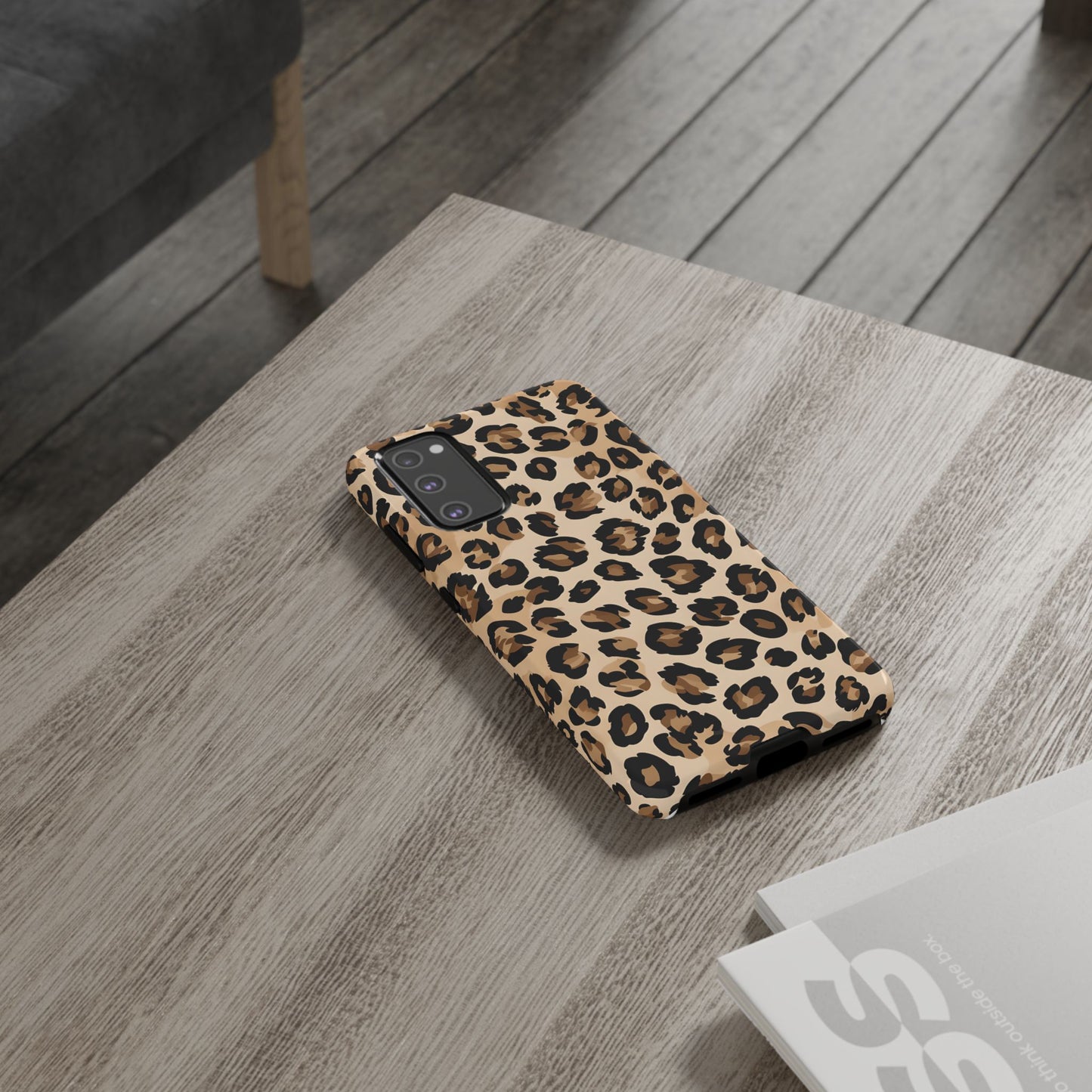 Wild Leopard Print Phone Case - Tough Protection for Animal Lovers