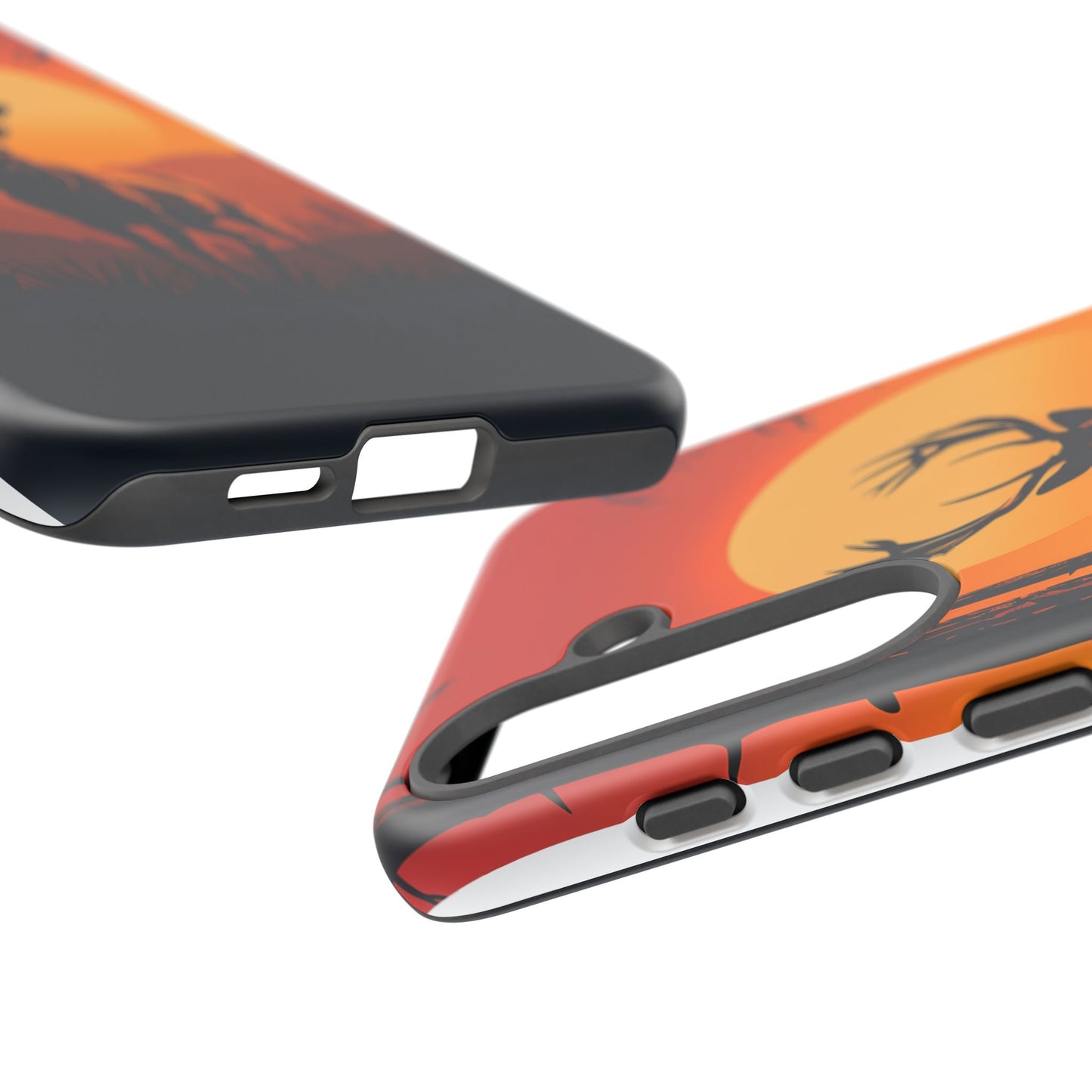 Wildlife Phone Case - Stag and Sunset Design for Nature Lovers