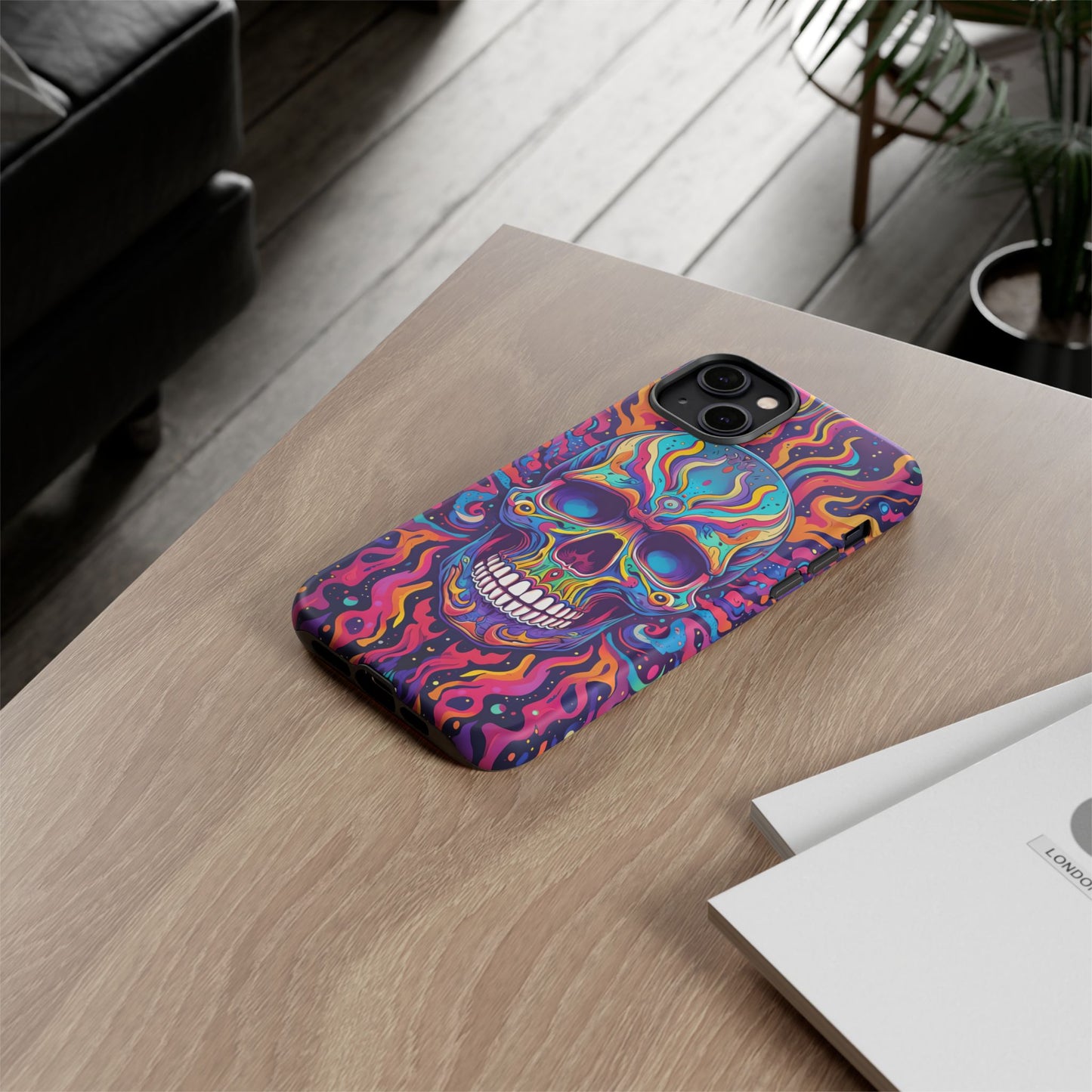 Colorful Skull Phone Case - Tough Cases for Bold Personalities