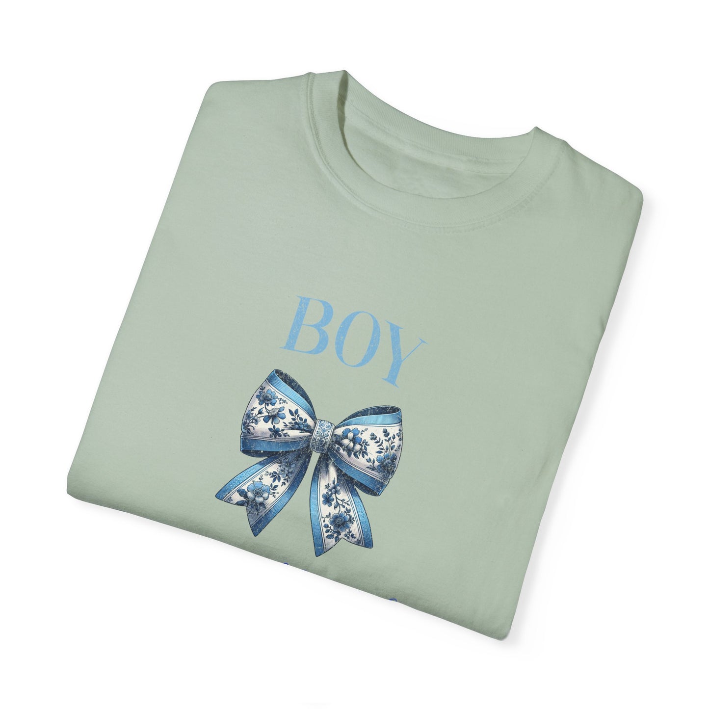 Boy Mama T-Shirt | Garment-Dyed Unisex Tee for Proud Moms