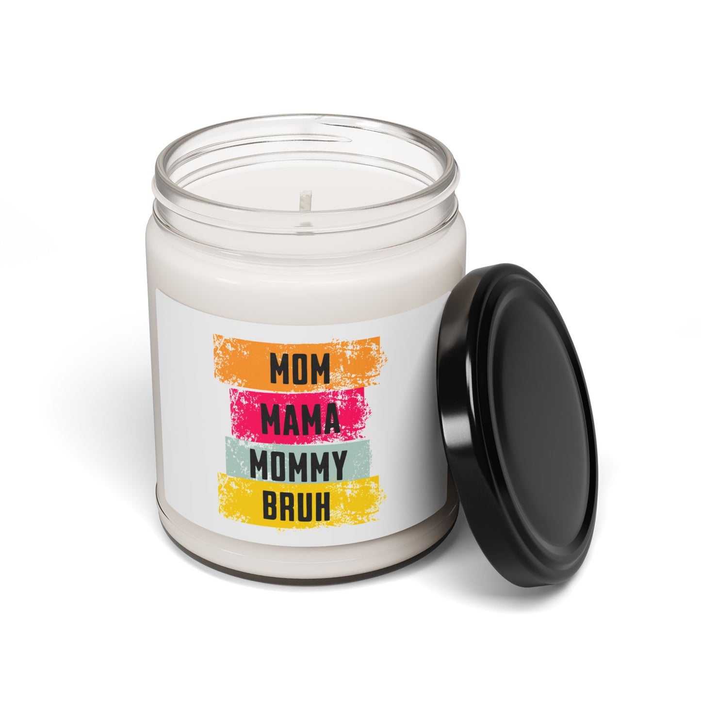 Colorful Mom Scented Soy Candle - Perfect Gift for Mothers Day & Birthdays