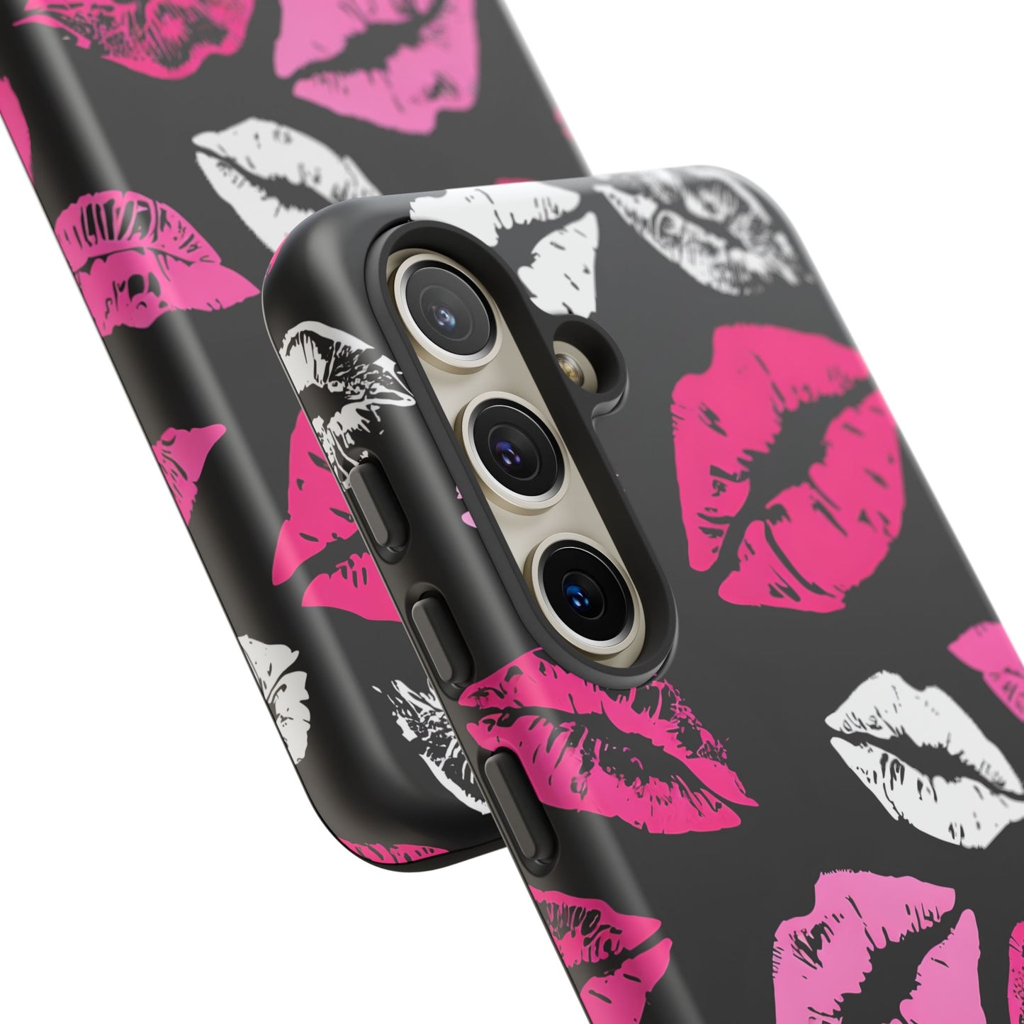 Lips Print iPhone Case - Stylish Tough Phone Cover