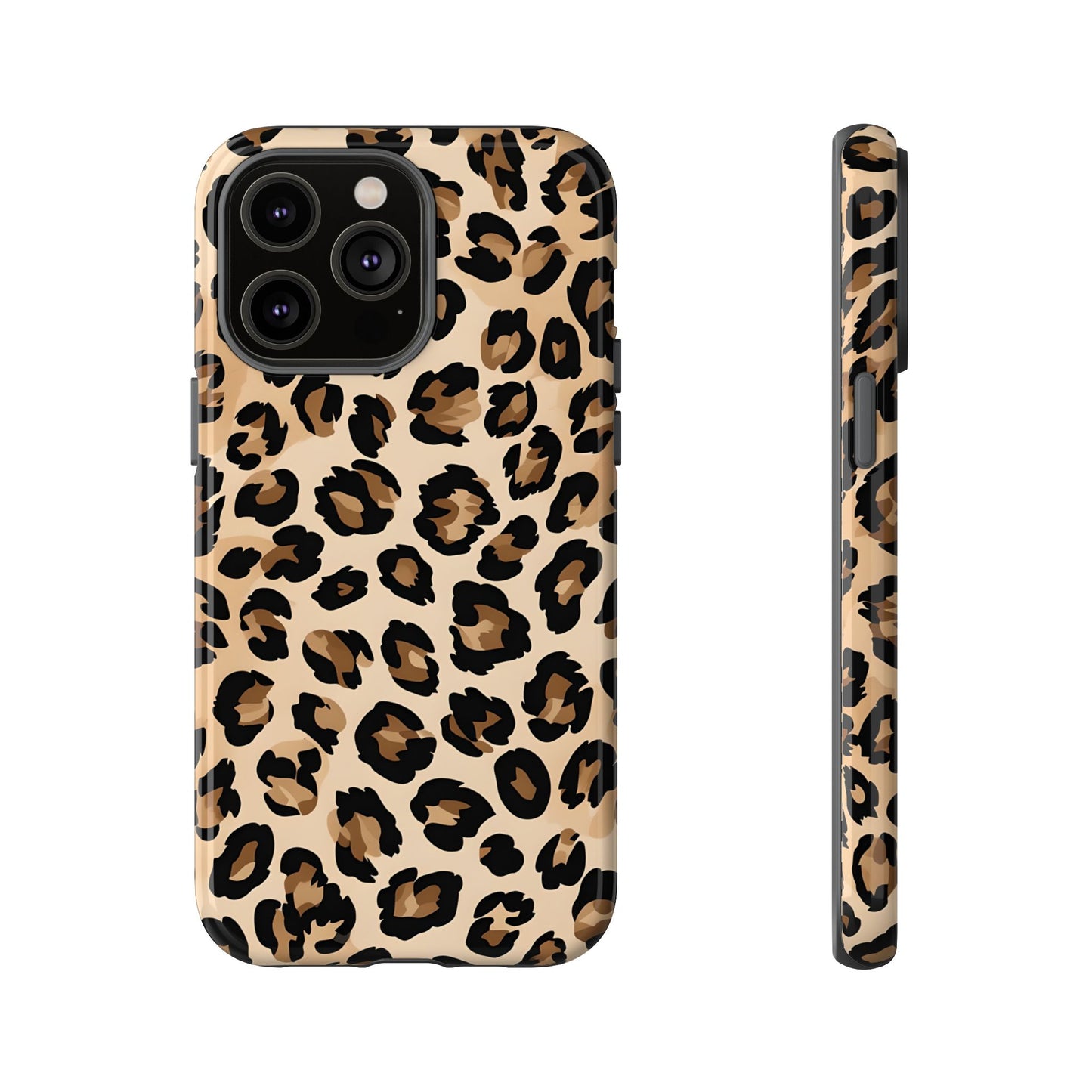 Wild Leopard Print Phone Case - Tough Protection for Animal Lovers