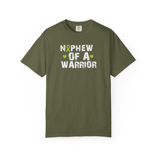 Unisex Warrior Nephew T-Shirt, Support Cancer Awareness Tee, Gift for Family, Comfortable Casual Wear, Unisex Cancer Support Shirt
