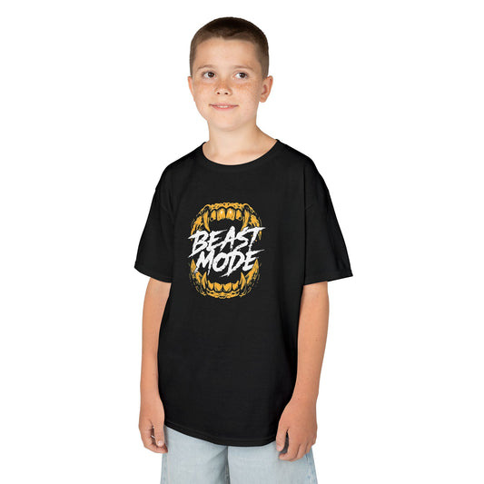 Youth Boys Kids Beast Mode Graphic Tee