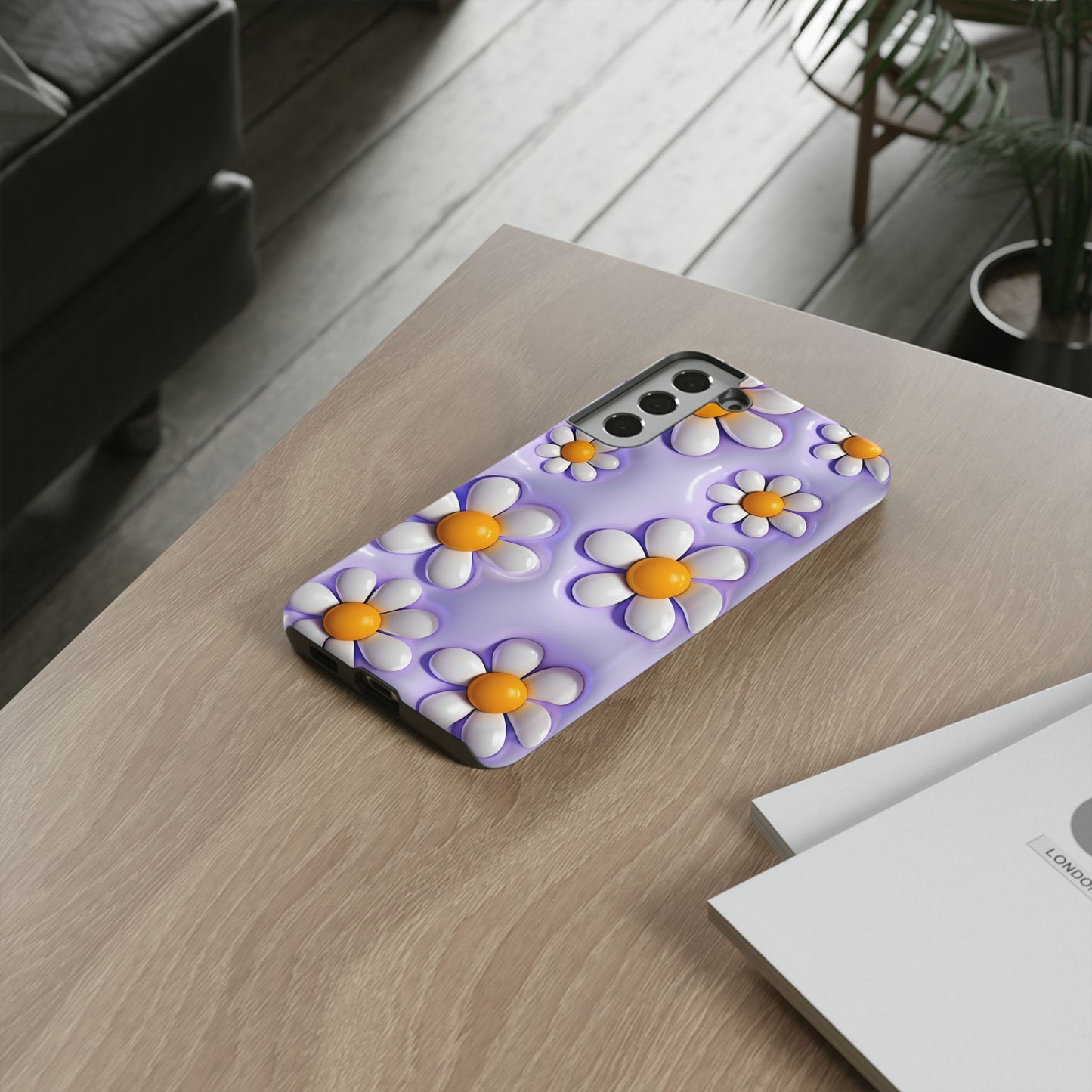 Daisy Floral Phone Case - Tough Cases for Flower Power Vibes