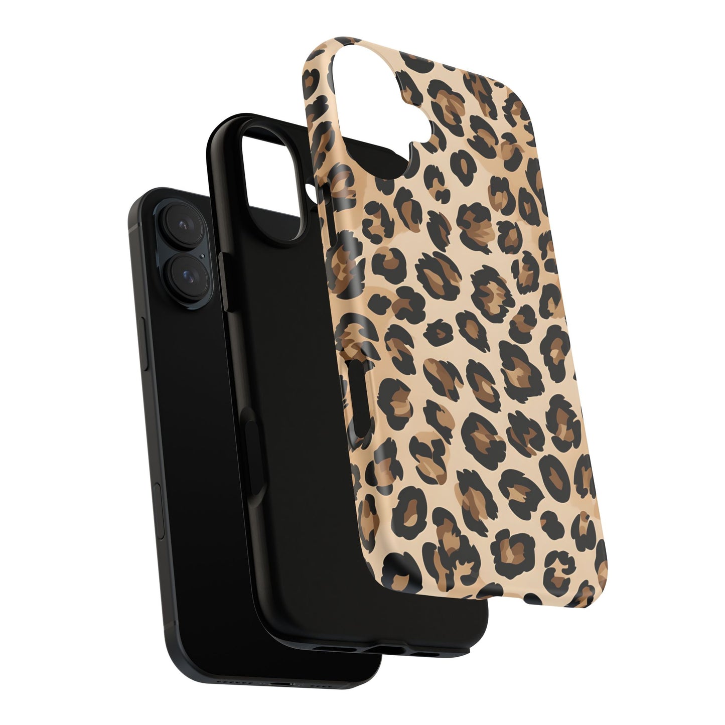 Wild Leopard Print Phone Case - Tough Protection for Animal Lovers