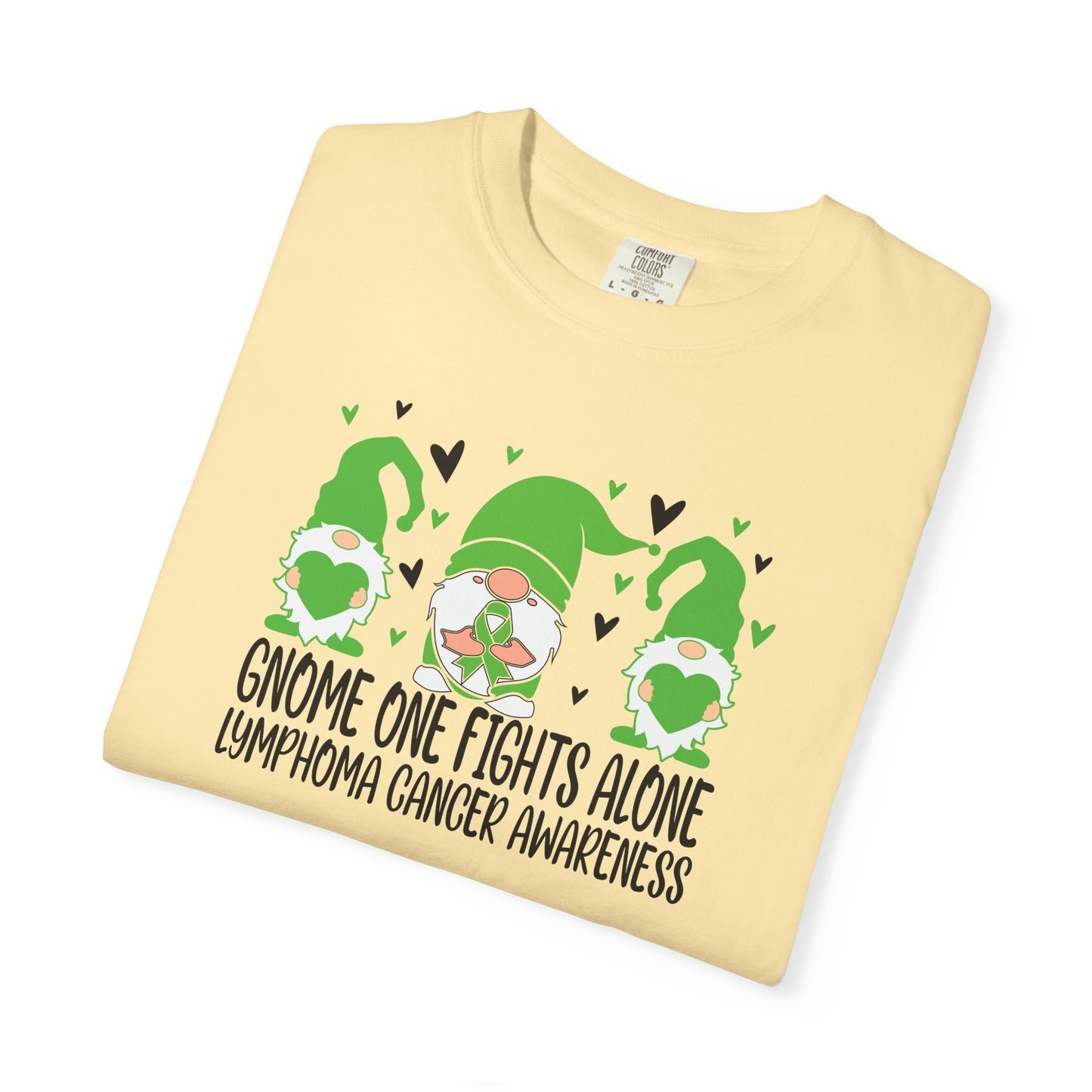 Gnome Fights Alone Tee | Lymphoma Awareness T-Shirt, Supportive Gift for Cancer Awareness Month, Unisex Shirt for Gnome Lovers, Fight [...]