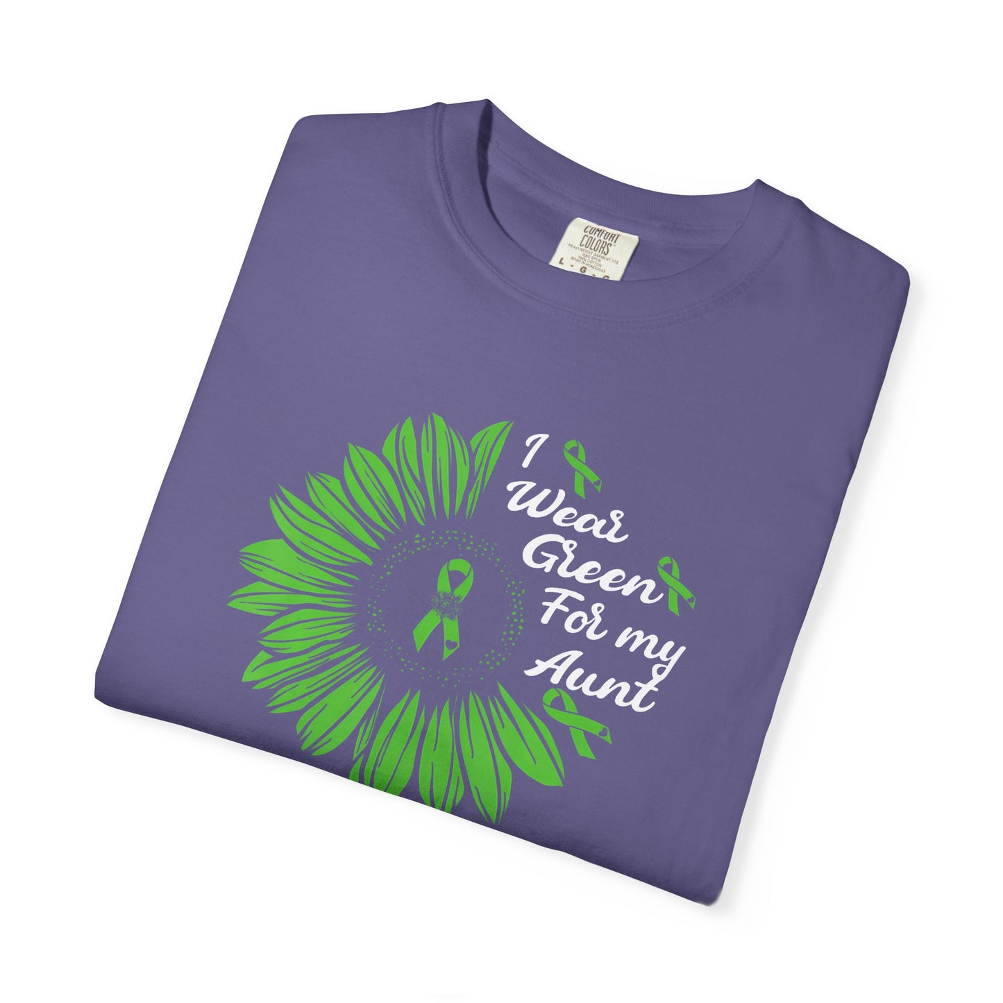 Unisex Garment-Dyed T-shirt for Aunts | I Wore Green For My Aunt | Gifts for Aunts, Family Reunion, Birthday Tee, Unique Aunt Shirt, [...]
