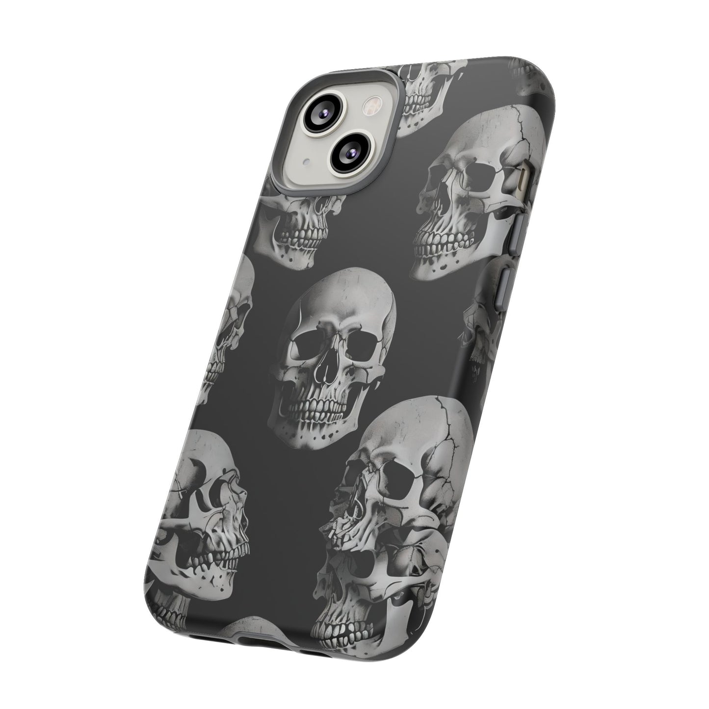 Skull Print Phone Case - Tough Cases for Bold Style