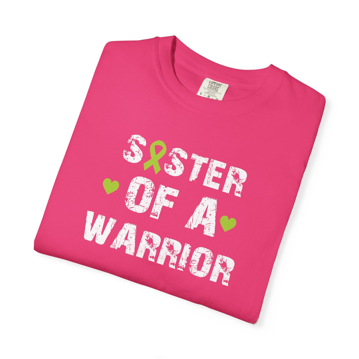 Sister of a Warrior T-Shirt, Support Shirt, Cancer Awareness Tee, Gifts for Survivors, Motivational Apparel