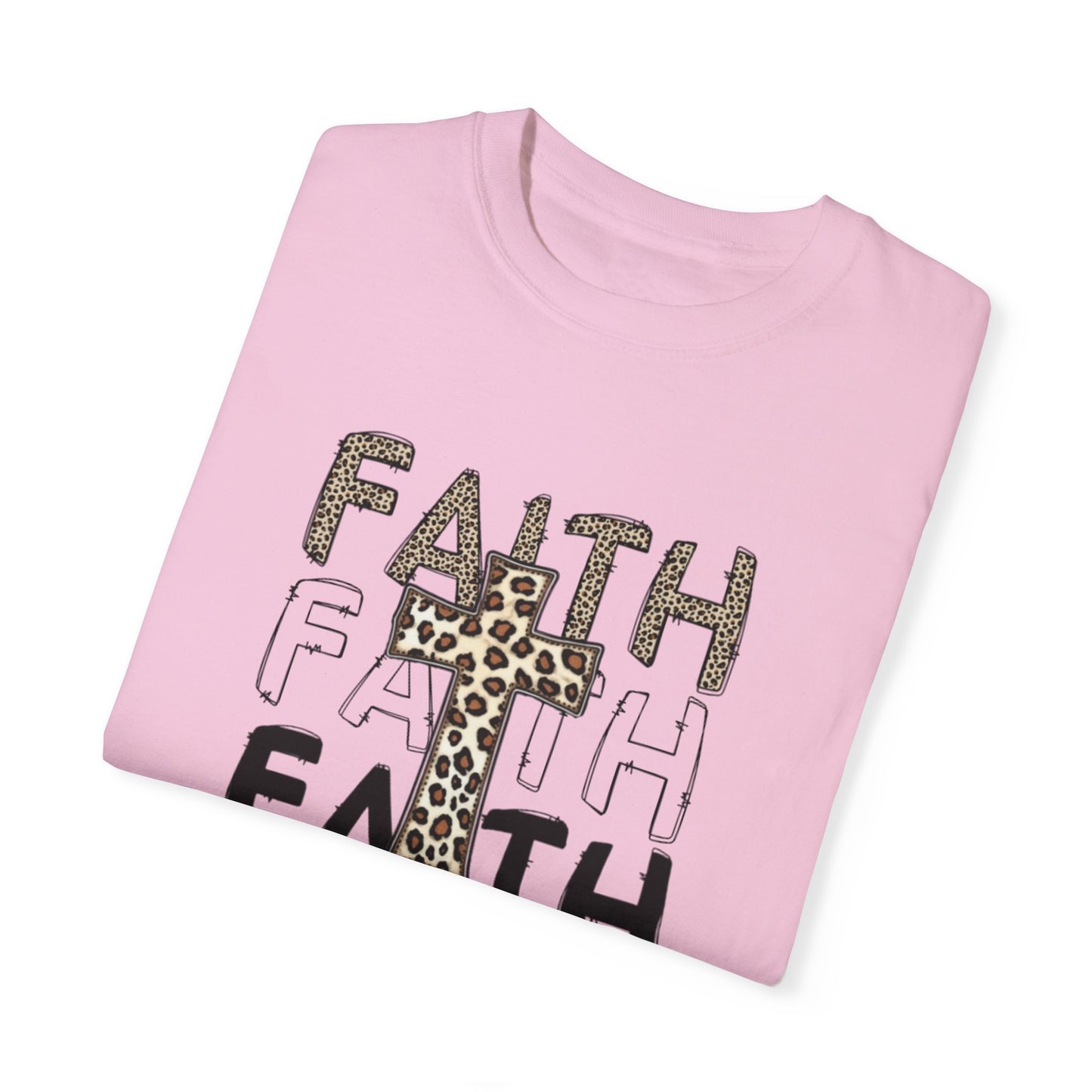 Unisex Faith Graphic T-Shirt - Giraffe Print Design for Inspirational Style