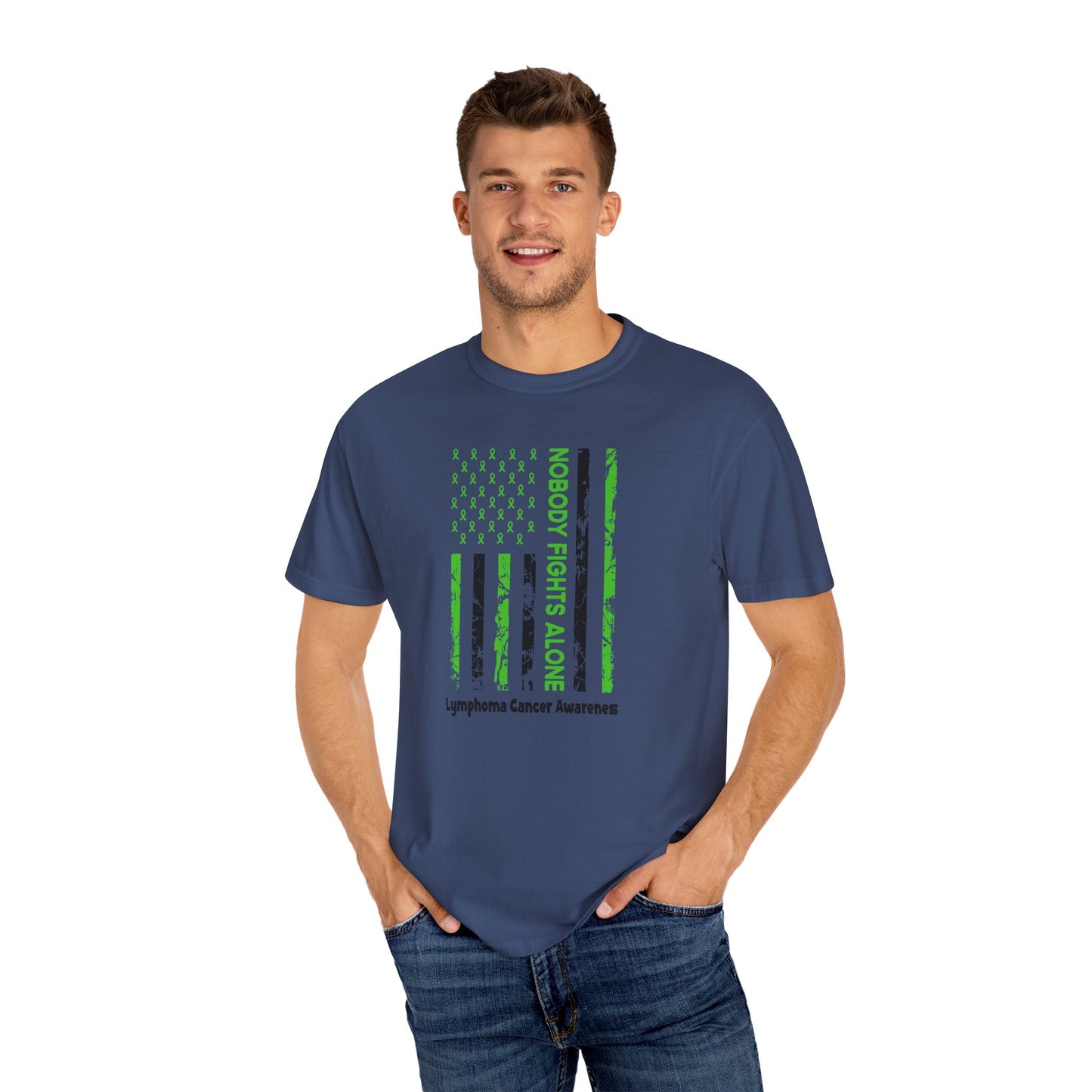 Lymphoma Awareness T-Shirt, Unisex Tee, Cancer Support Shirt, Fight Together Apparel, Inspirational Gift, Everyday Casual Wear