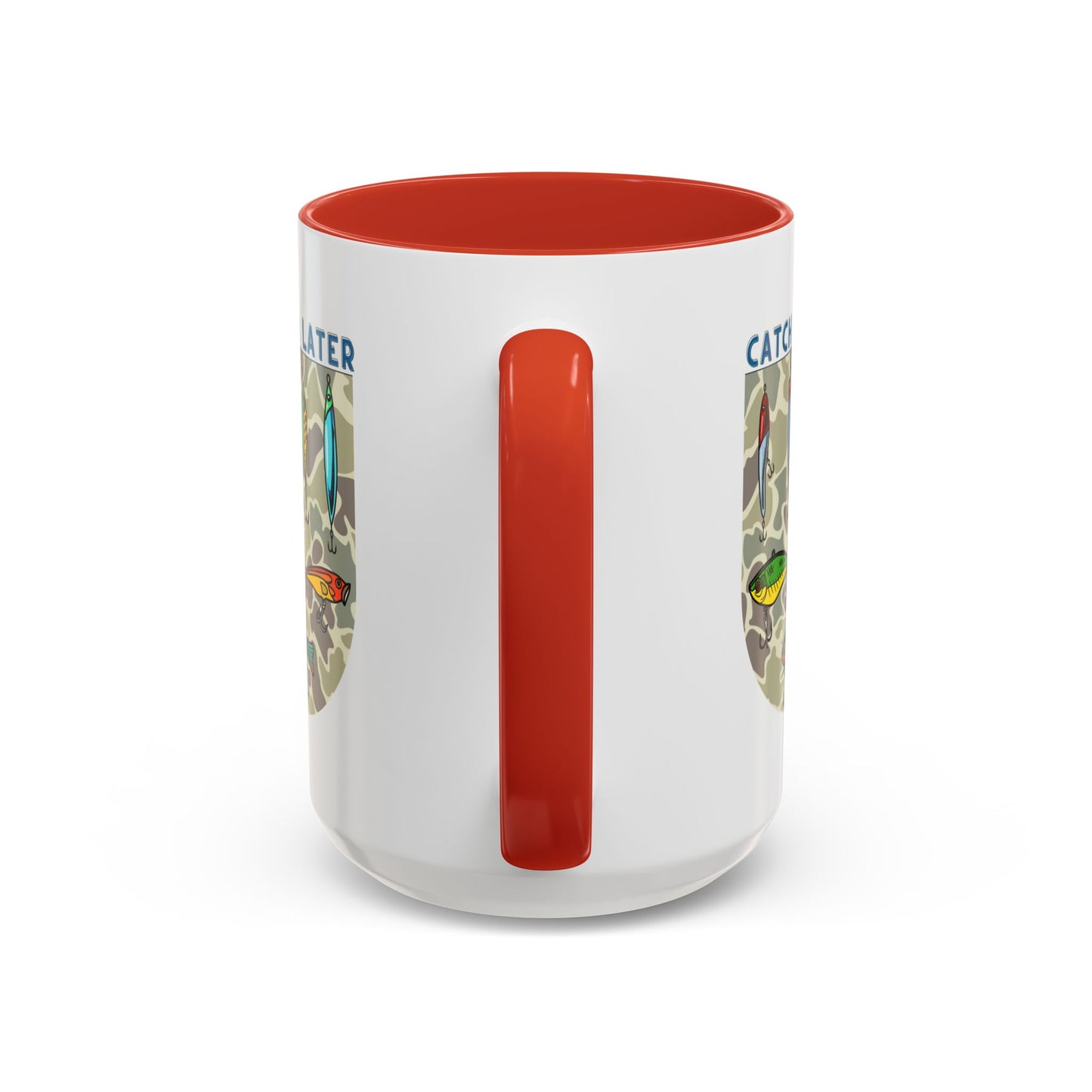 Catch Ya Later Fishing 15oz Mug - Fun Accent Coffee Mug for Anglers