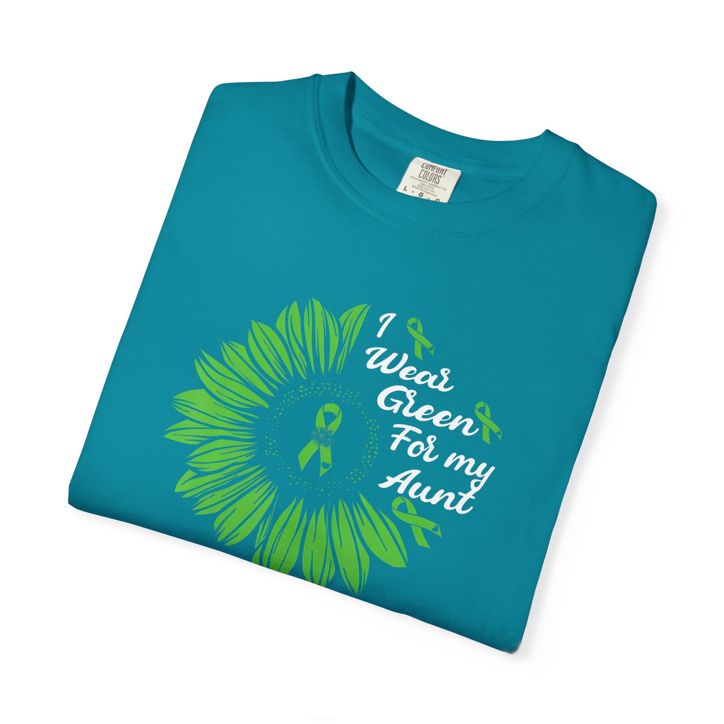 Unisex Garment-Dyed T-shirt for Aunts | I Wore Green For My Aunt | Gifts for Aunts, Family Reunion, Birthday Tee, Unique Aunt Shirt, [...]
