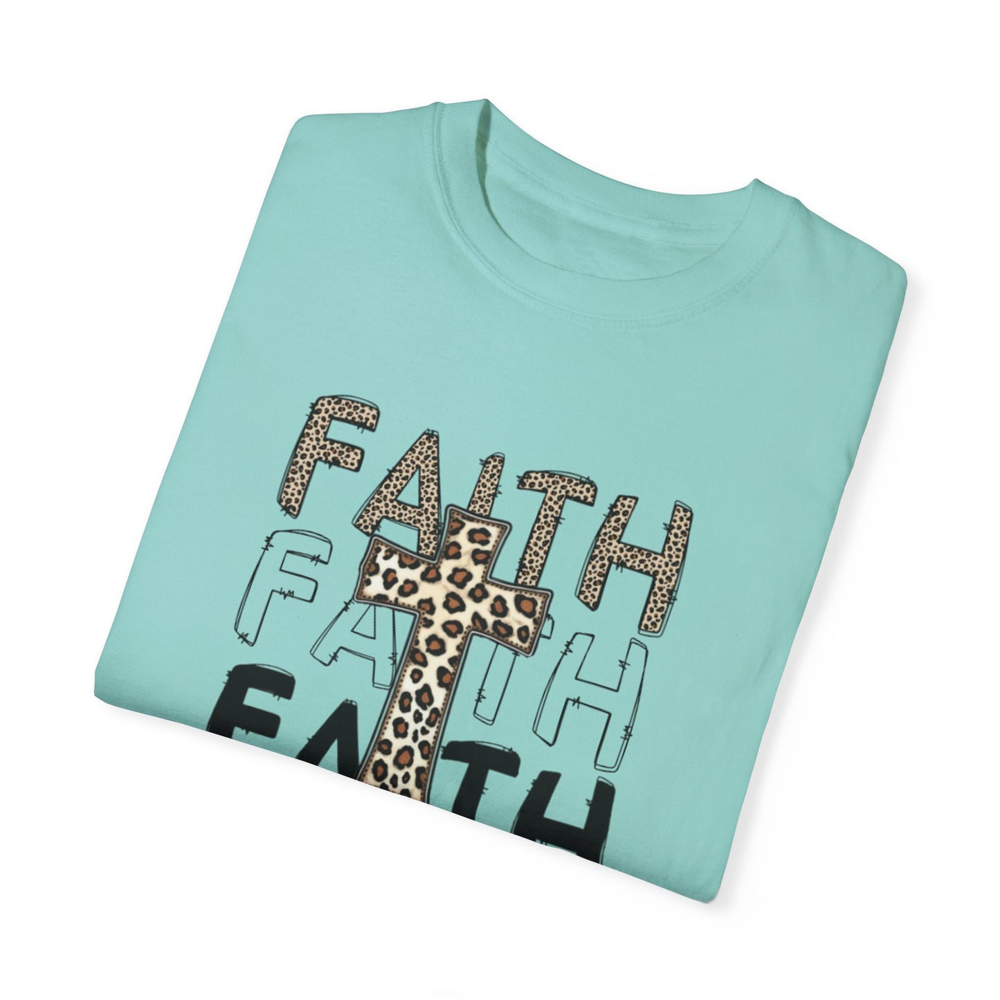 Unisex Faith Graphic T-Shirt - Giraffe Print Design for Inspirational Style