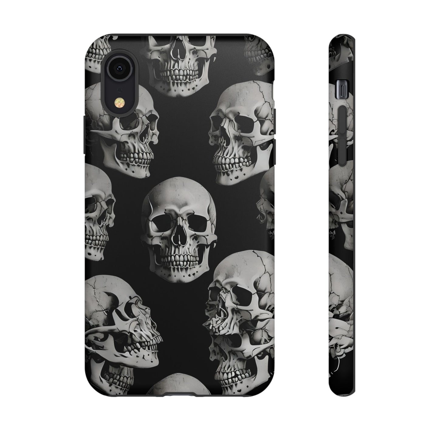 Skull Print Phone Case - Tough Cases for Bold Style