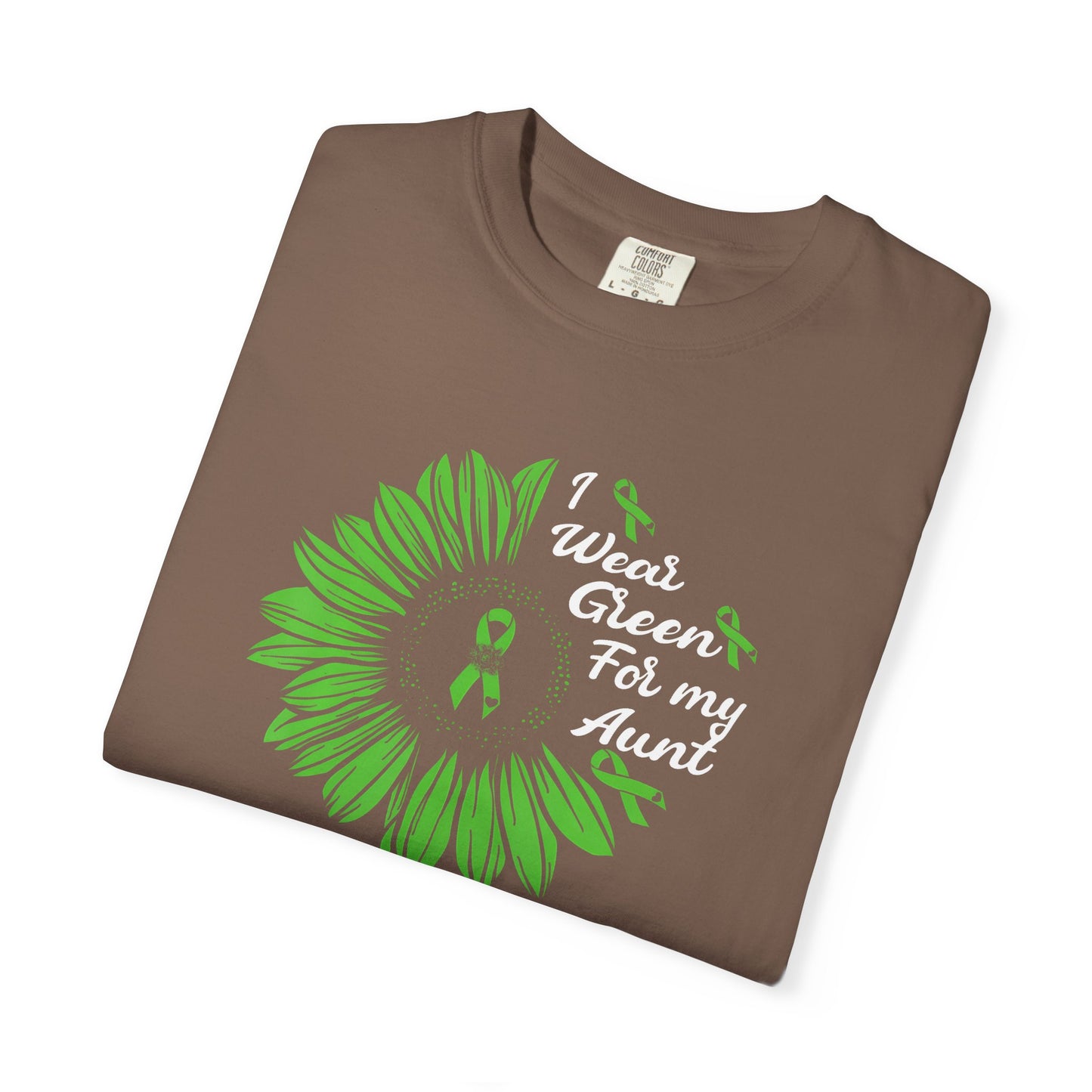 Unisex Garment-Dyed T-shirt for Aunts | I Wore Green For My Aunt | Gifts for Aunts, Family Reunion, Birthday Tee, Unique Aunt Shirt, [...]