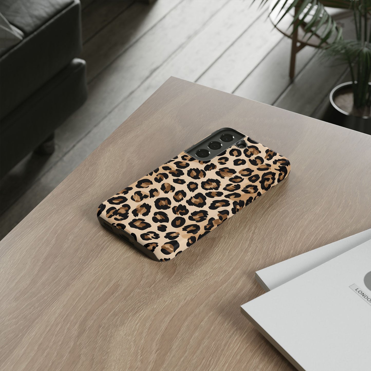 Wild Leopard Print Phone Case - Tough Protection for Animal Lovers
