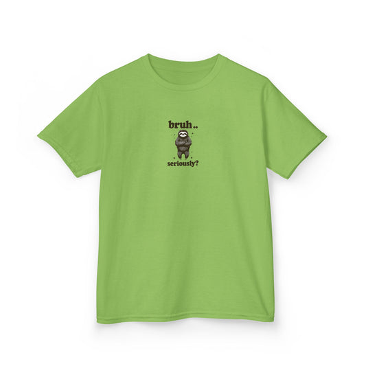 Funny Kids T-Shirt - 'Bruh.. Seriously?'