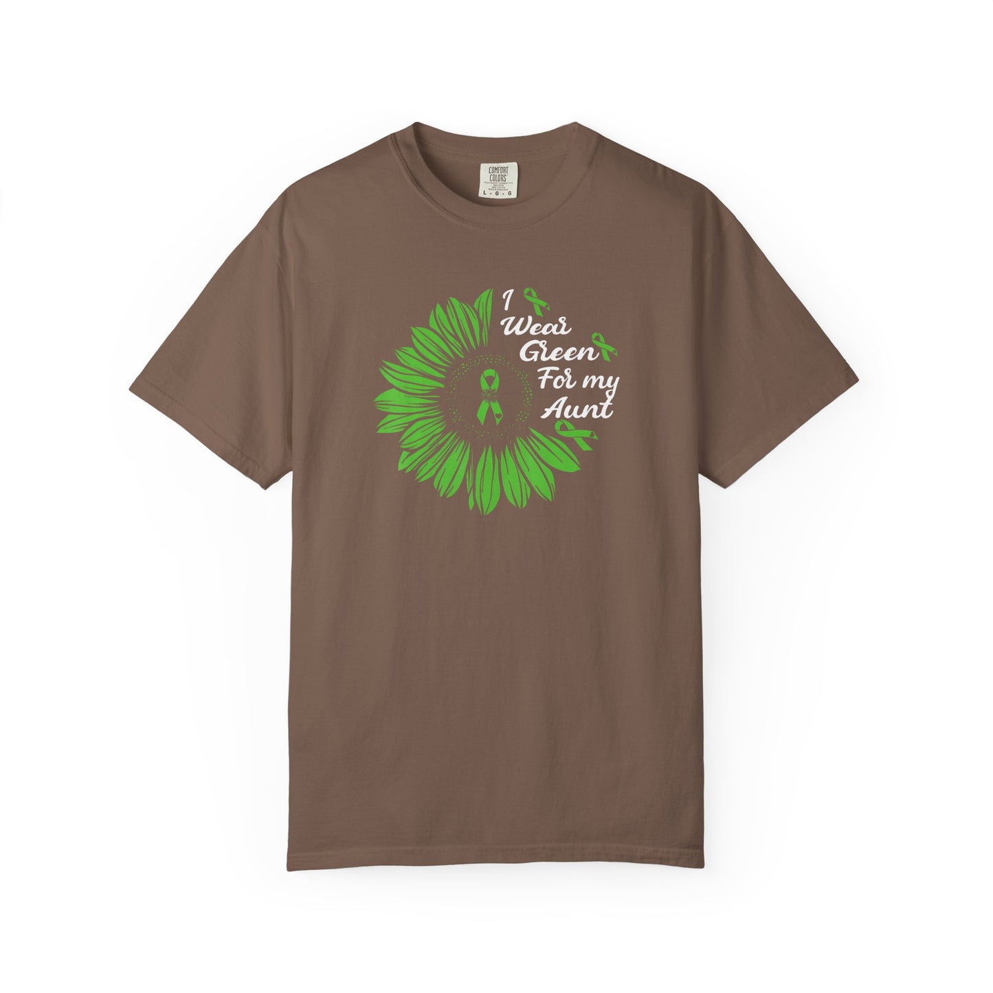 Unisex Garment-Dyed T-shirt for Aunts | I Wore Green For My Aunt | Gifts for Aunts, Family Reunion, Birthday Tee, Unique Aunt Shirt, [...]