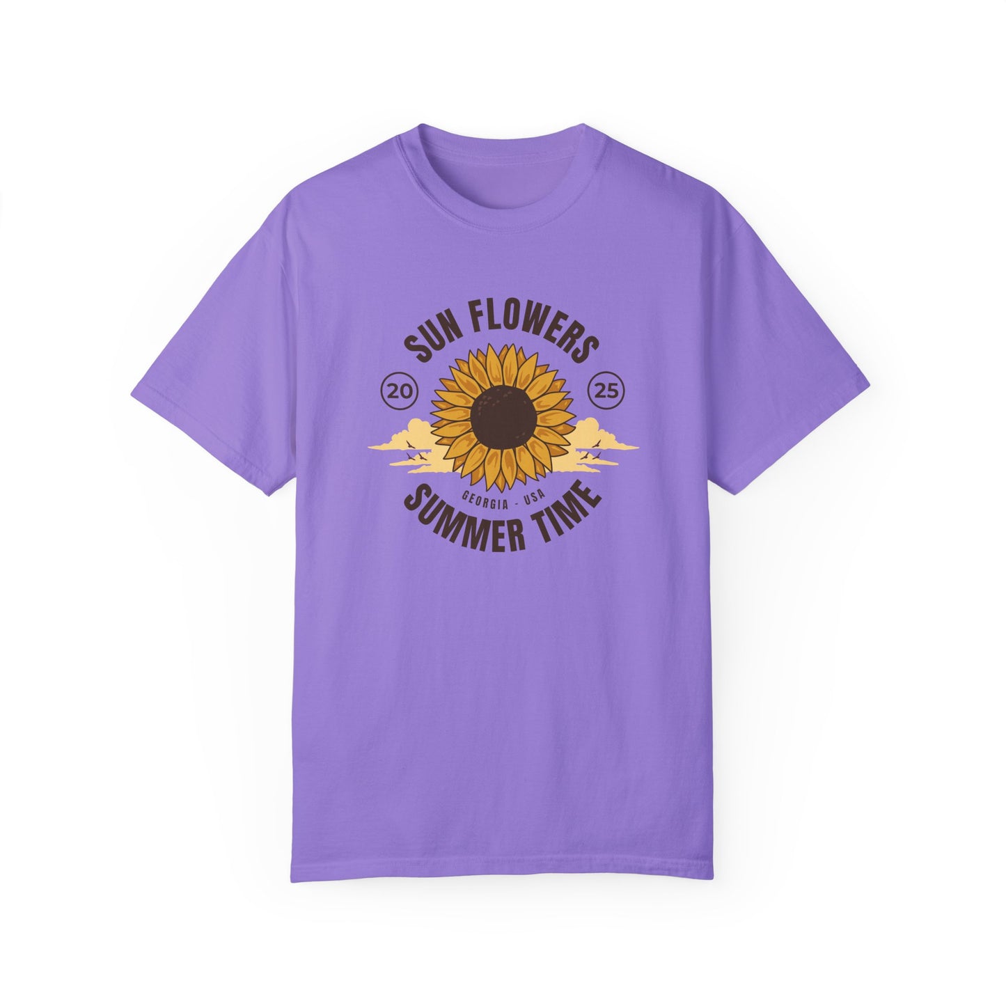 Sunflower Summer Time Unisex T-Shirt PERSONALIZED