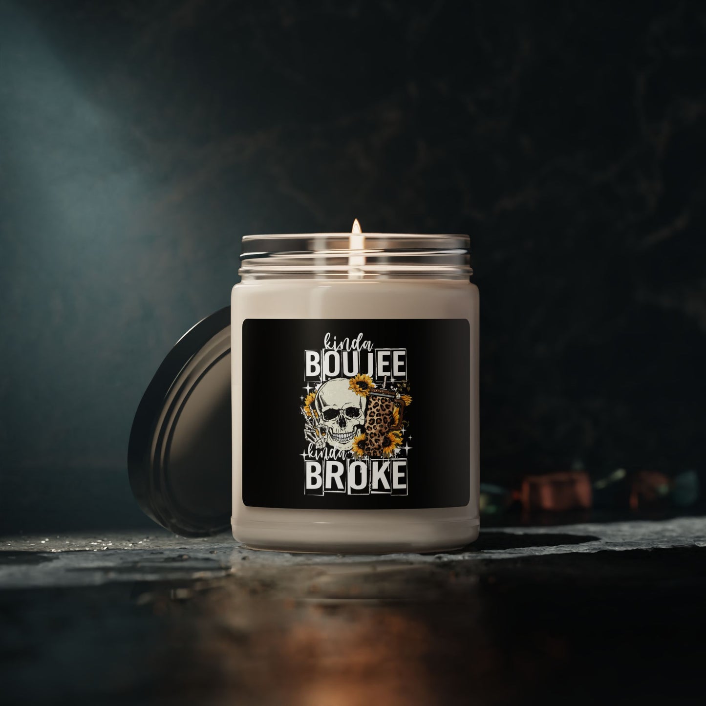 Boujee But Broke Scented Soy Candle - 9oz