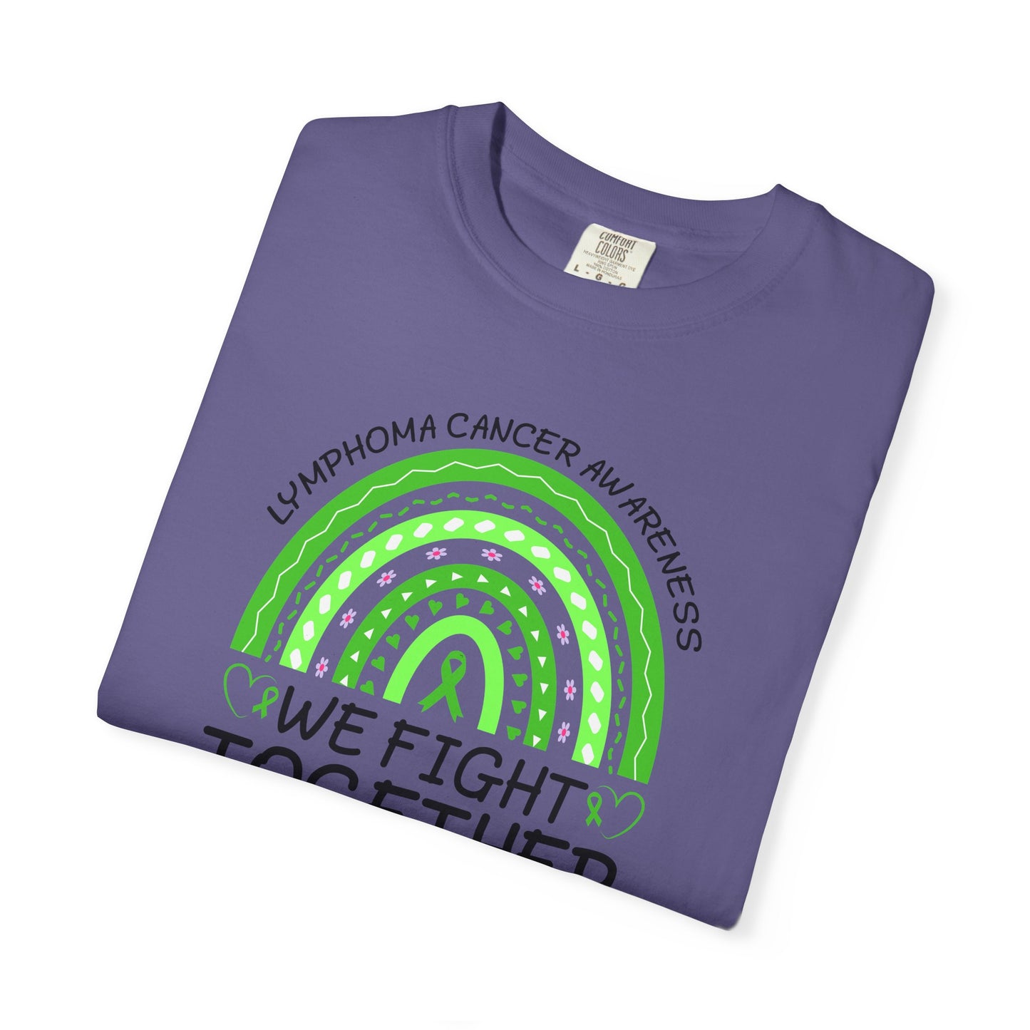 Lymphoma Awareness T-Shirt, We Fight Together Tee, Unisex Garment-Dyed T-Shirt, Cancer Support Shirt, Awareness Apparel, Gift for [...]