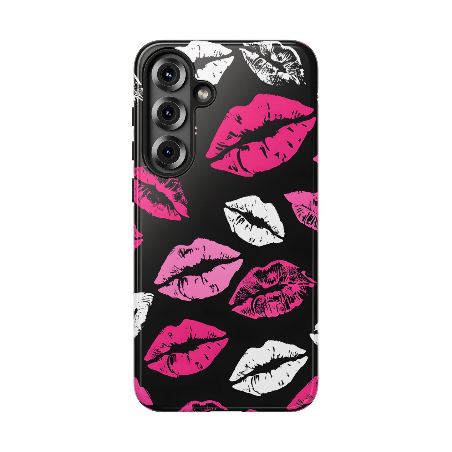 Lips Print iPhone Case - Stylish Tough Phone Cover