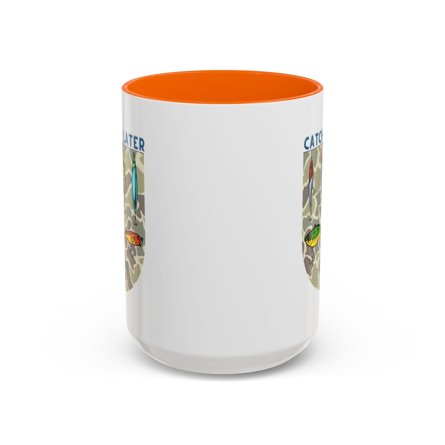 Catch Ya Later Fishing 15oz Mug - Fun Accent Coffee Mug for Anglers