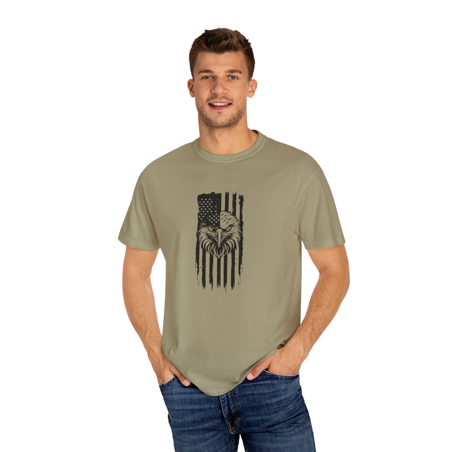Patriotic Lion Graphic Unisex T-Shirt - Perfect for All Occasions