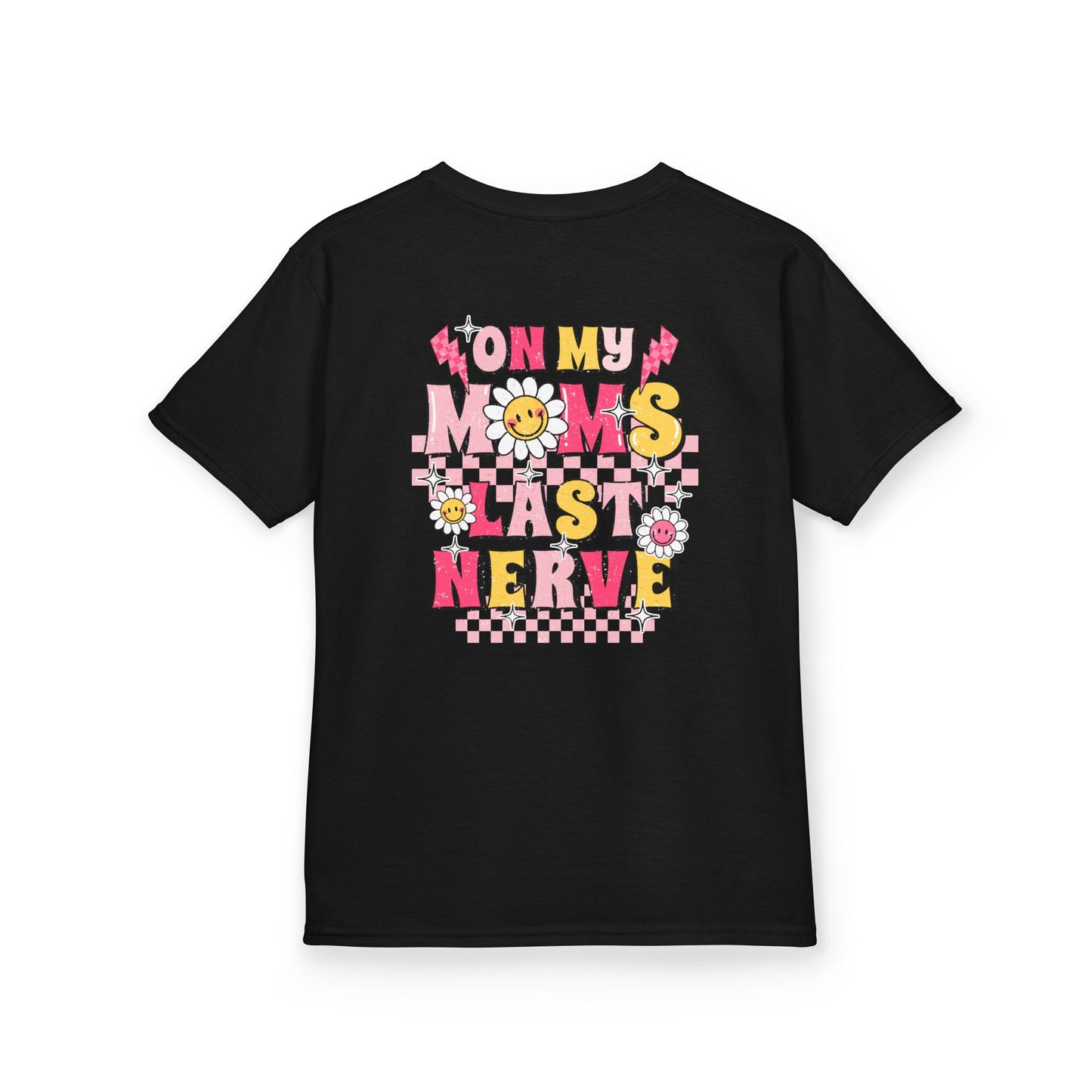 Kids Heavy Cotton™ Tee - 'On My Mom's Last Nerve' Graphic T-Shirt