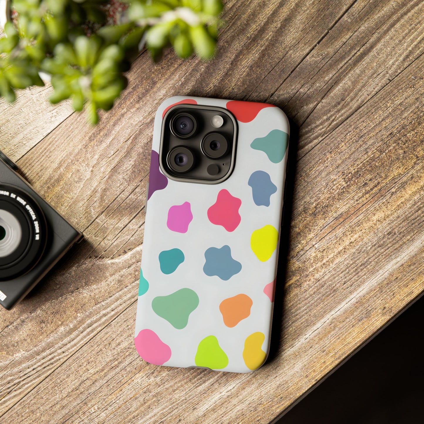 Colorful Abstract Phone Case - Tough Cases - Fun & Vibrant Protection