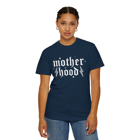 Motherhood Unisex Garment-Dyed T-Shirt - Celebrating Moms in Style