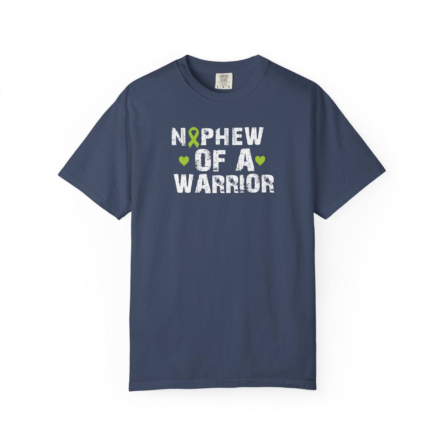 Unisex Warrior Nephew T-Shirt, Support Cancer Awareness Tee, Gift for Family, Comfortable Casual Wear, Unisex Cancer Support Shirt